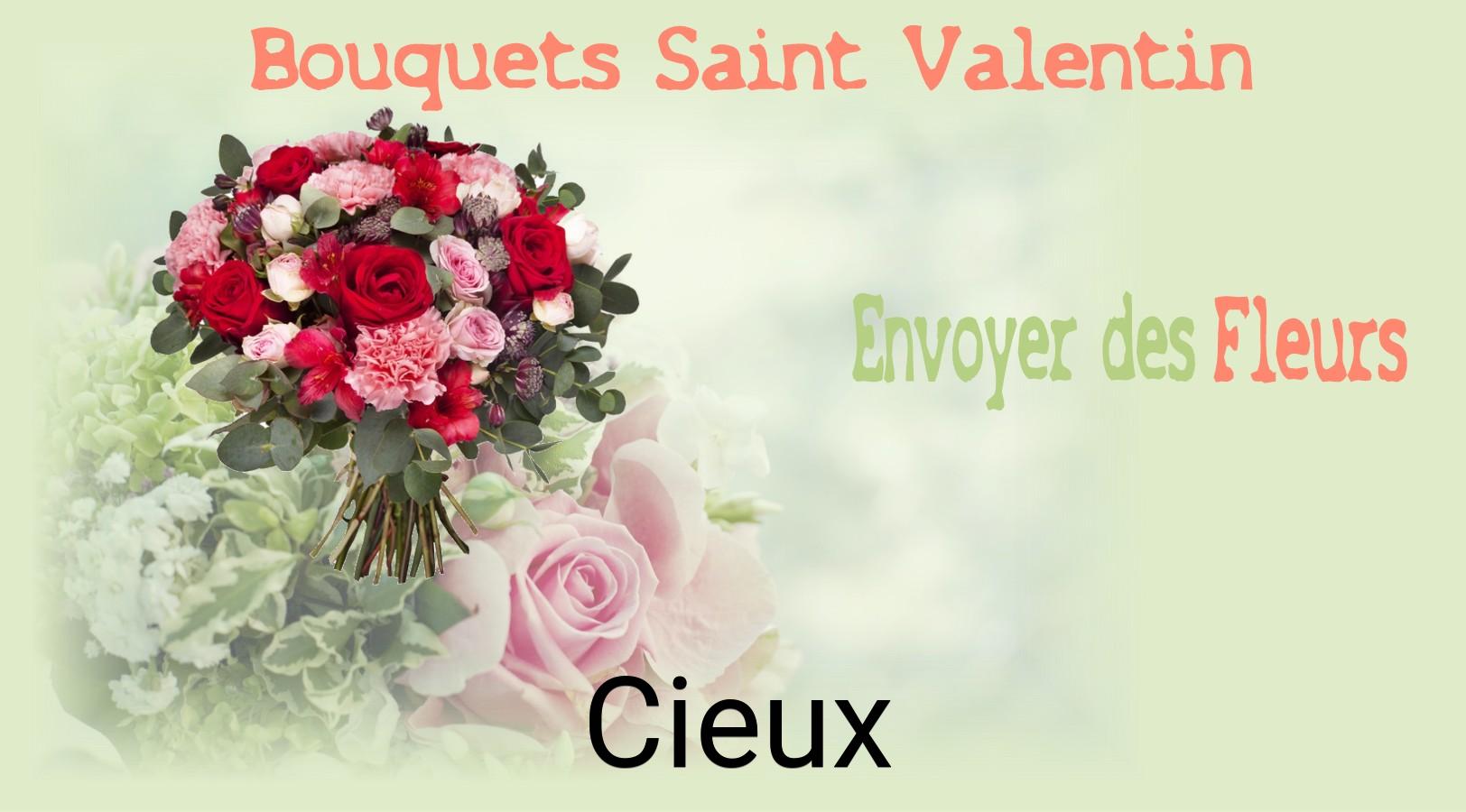 Roses de Saint-Valentin livrées à Cieux